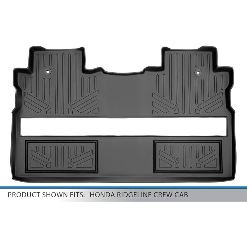 Honda Ridgeline Crew Cab Black All‎ Weather Floor Mats 2017-2022